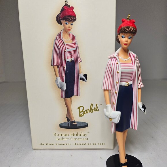 Hallmark Keepsake Roman Holiday Barbie Ornament 2007 Series Number 14 - Picture 1 of 7